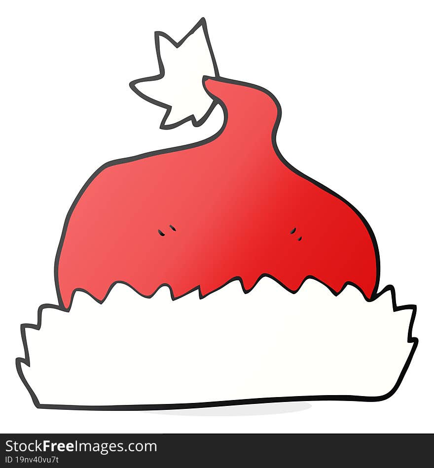 Cartoon Santa Hat