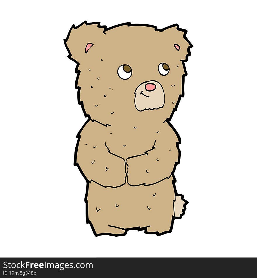 cartoon teddy bear