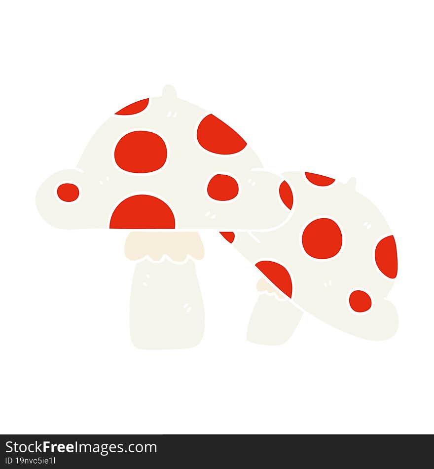 hand drawn quirky cartoon toadstools. hand drawn quirky cartoon toadstools