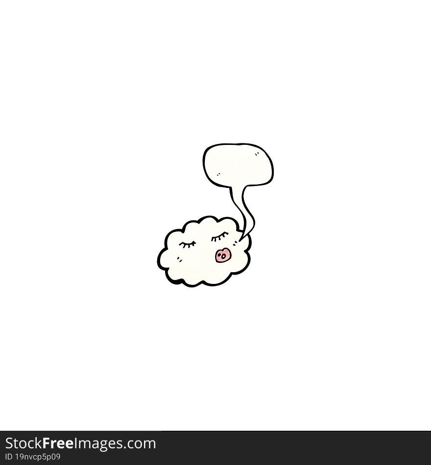 cartoon cloud