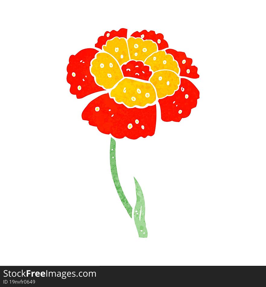 cartoon flower