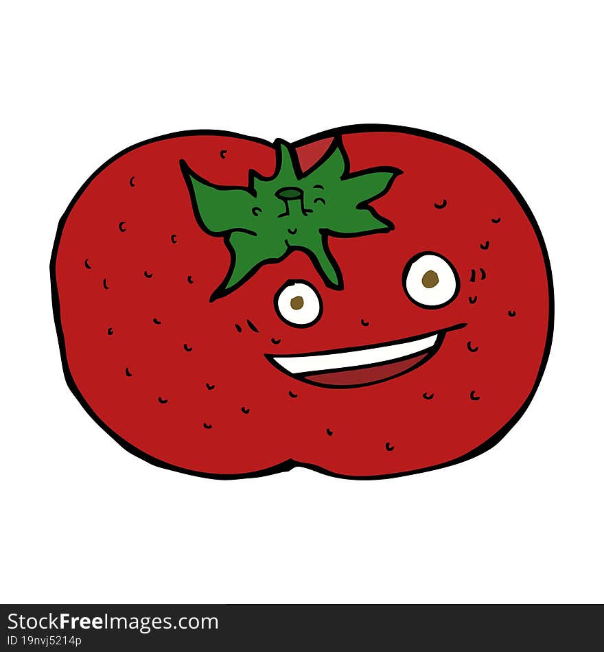 cartoon tomato