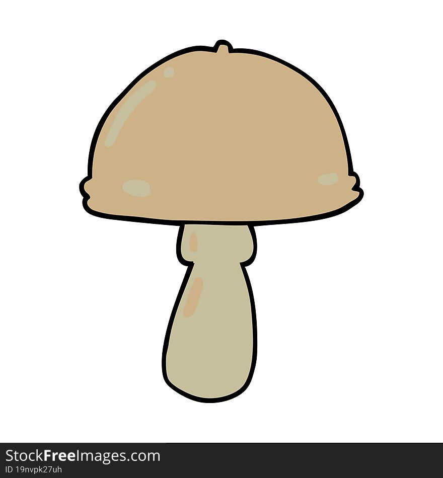 cartoon mushroom