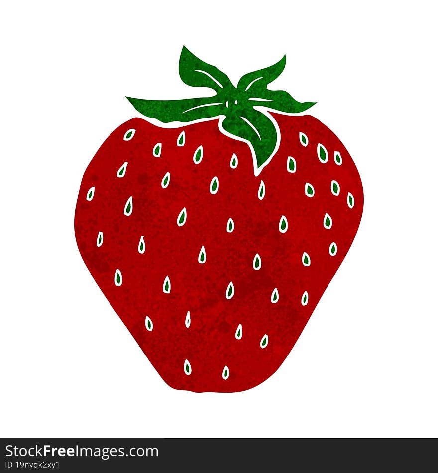 cartoon strawberry