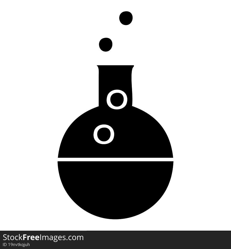 Flat Symbol Science Experiment