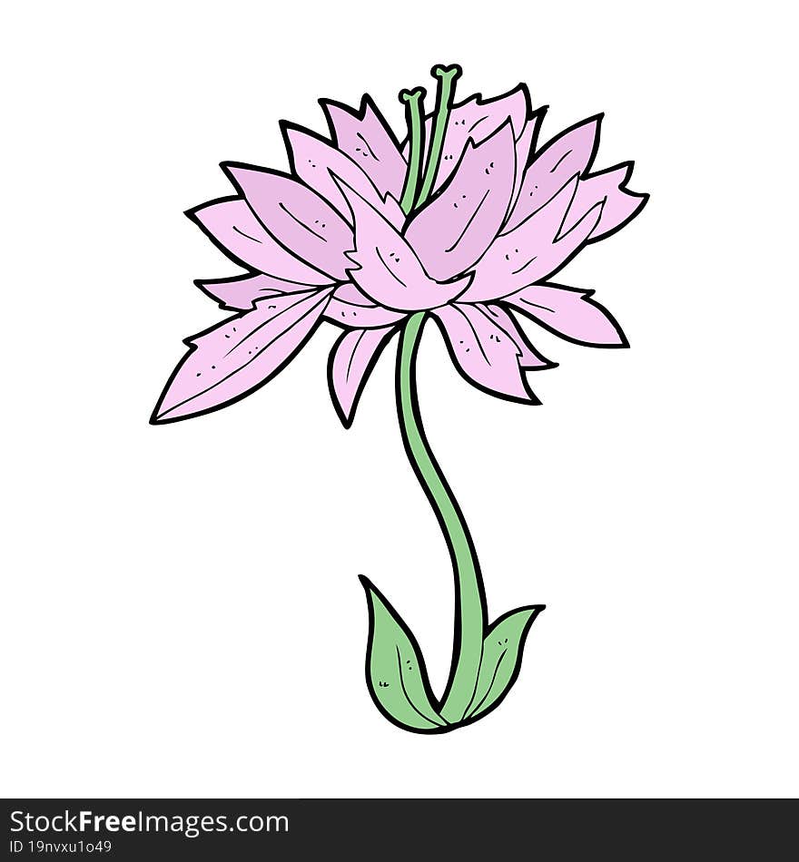 Cartoon Flower