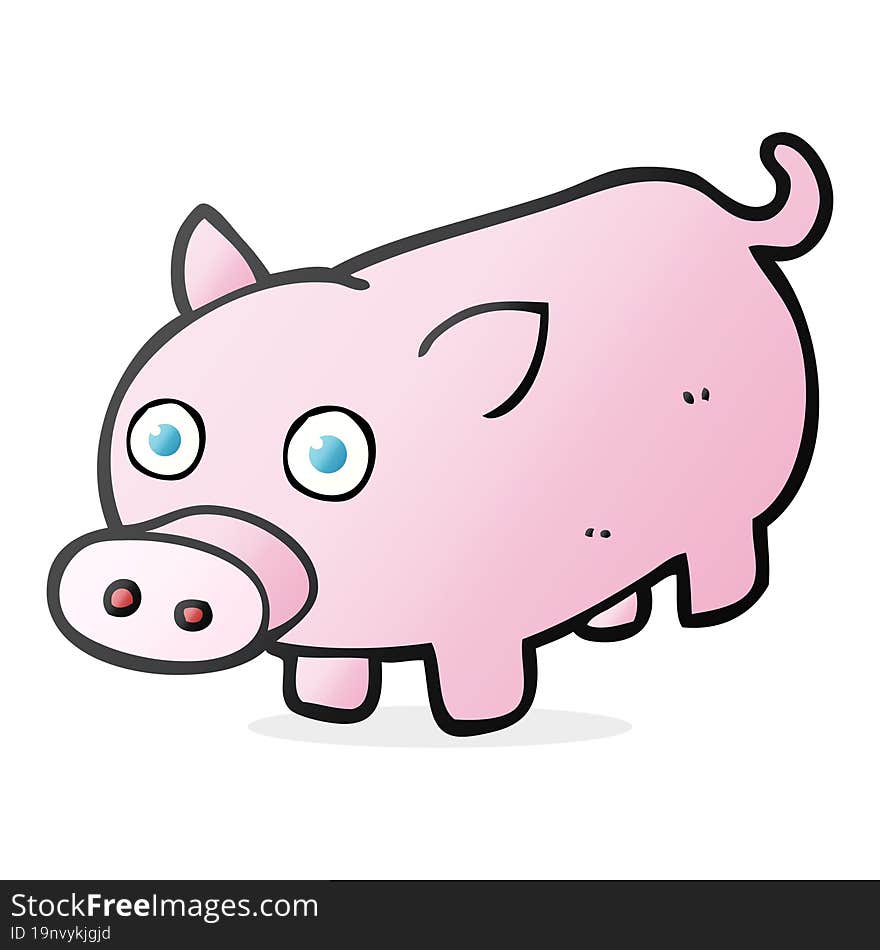 Cartoon Piglet