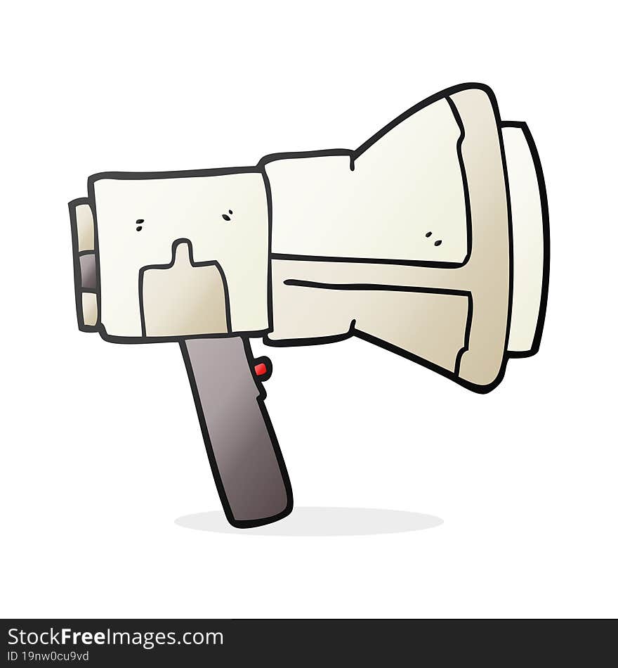 cartoon megaphone