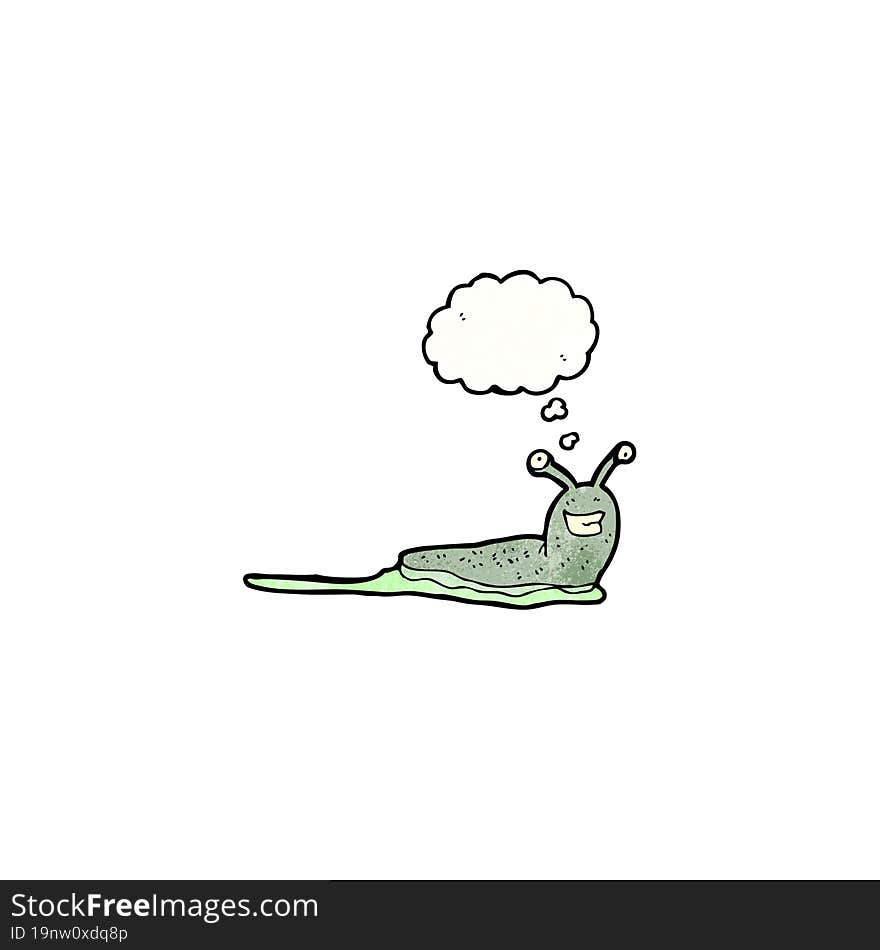 cartoon slug