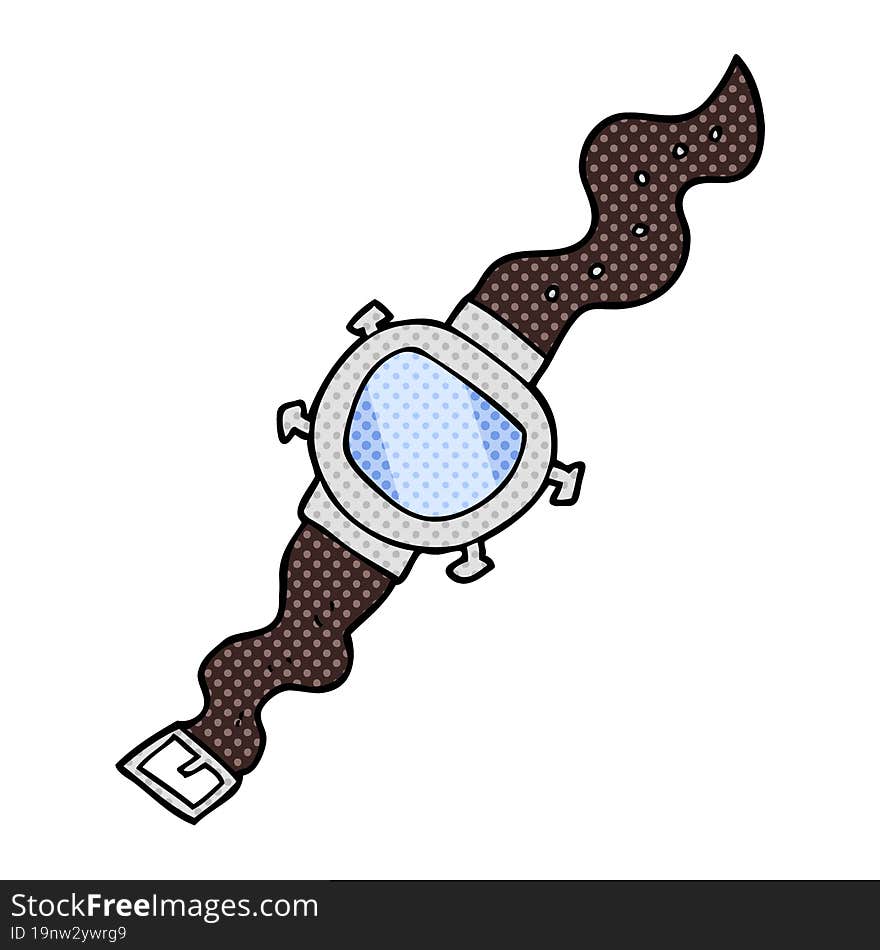 cartoon wrist watch