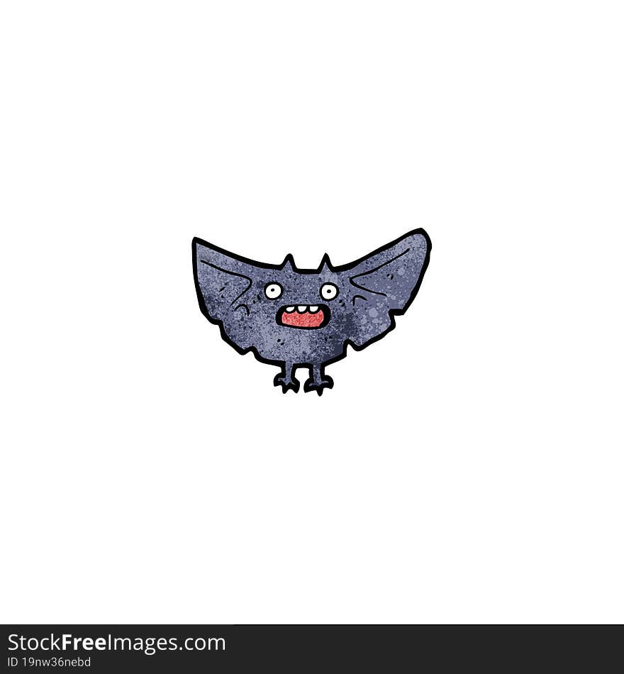 cartoon vampire bat