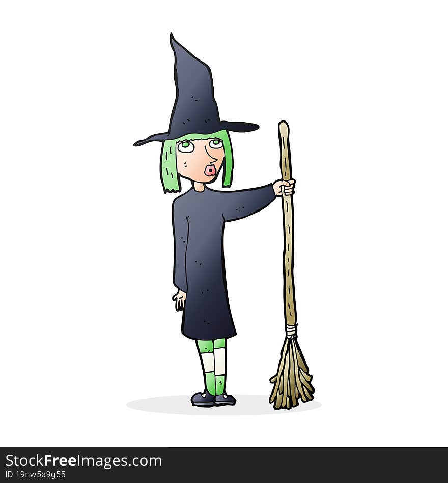 cartoon witch