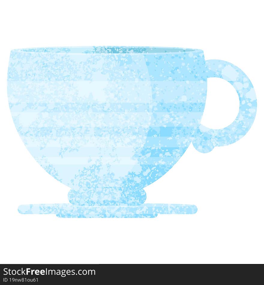 coffee cup graphic vector illustration icon. coffee cup graphic vector illustration icon