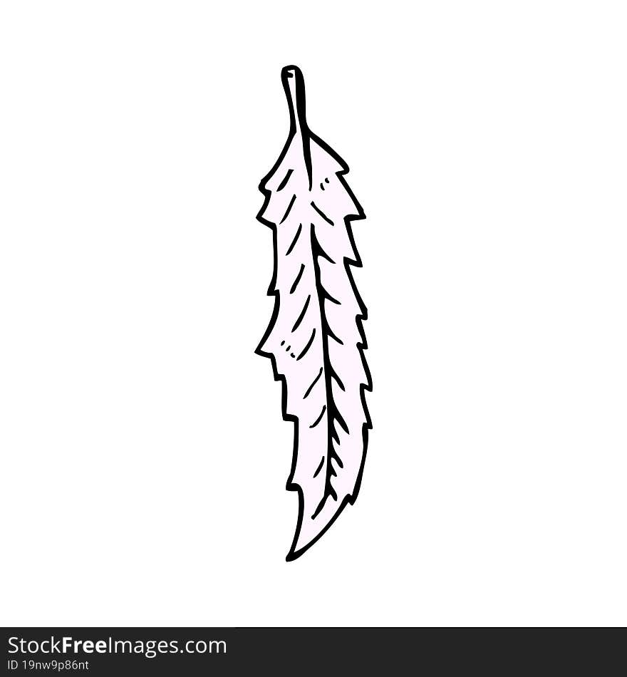 cartoon feather