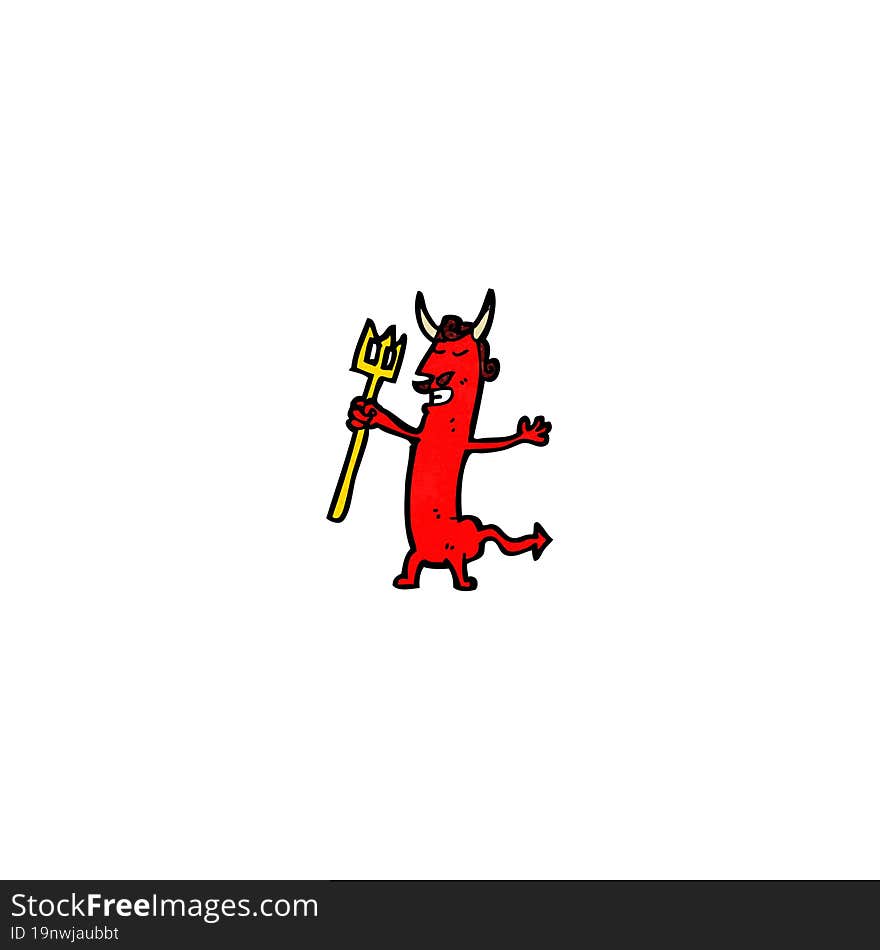 cartoon devil