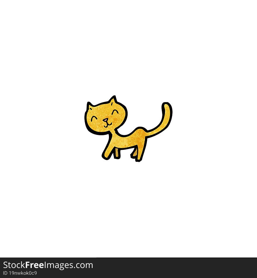 Cartoon Little Cat