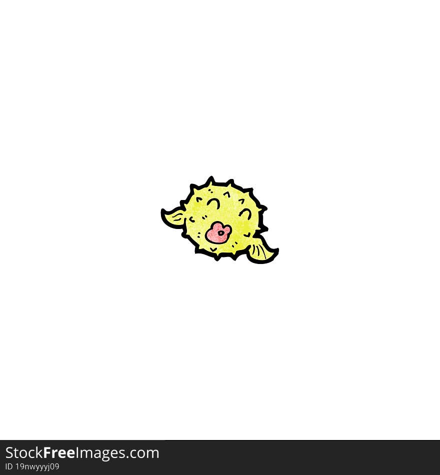 Cartoon Puffer Fish