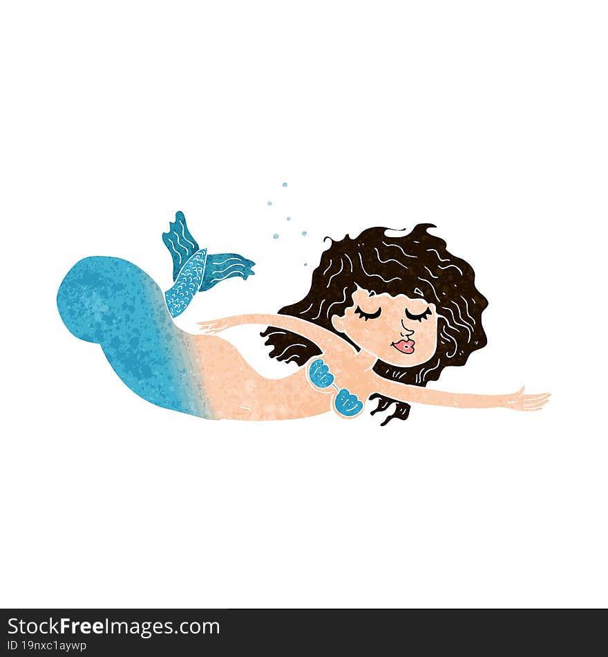 Cartoon Mermaid