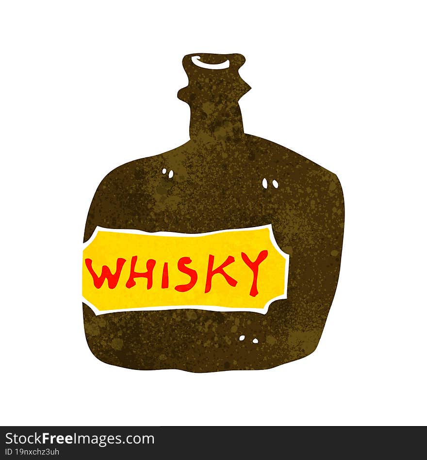 cartoon whisky jar