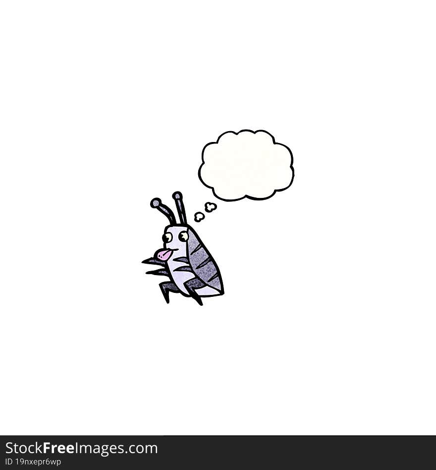 cartoon bug