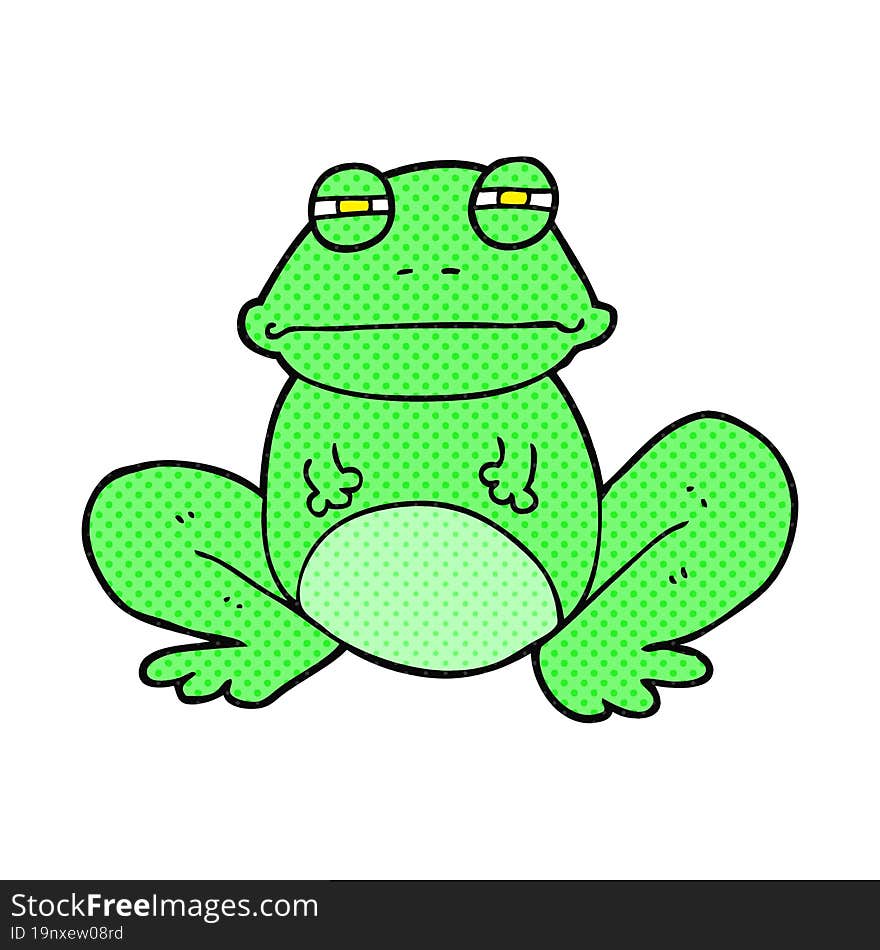 cartoon frog