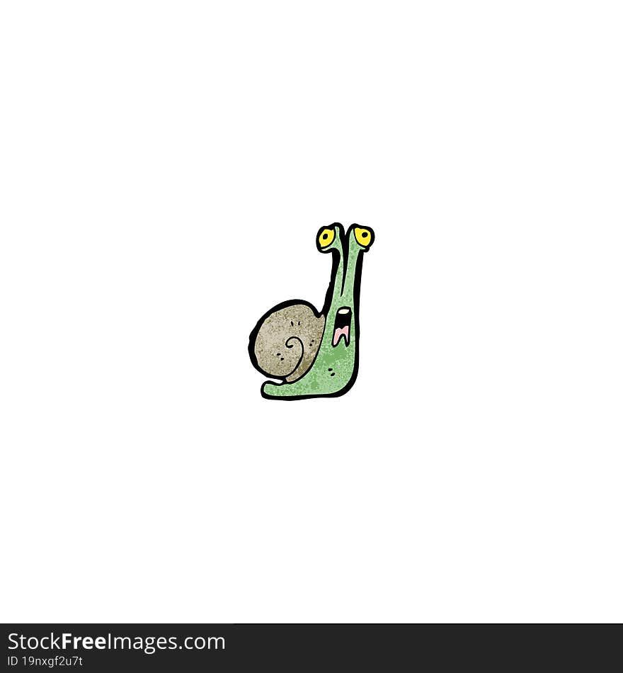 cartoon snail