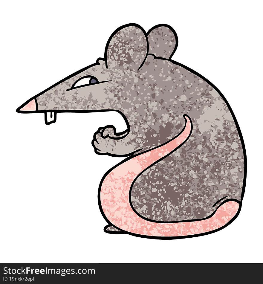 sly cartoon rat. sly cartoon rat