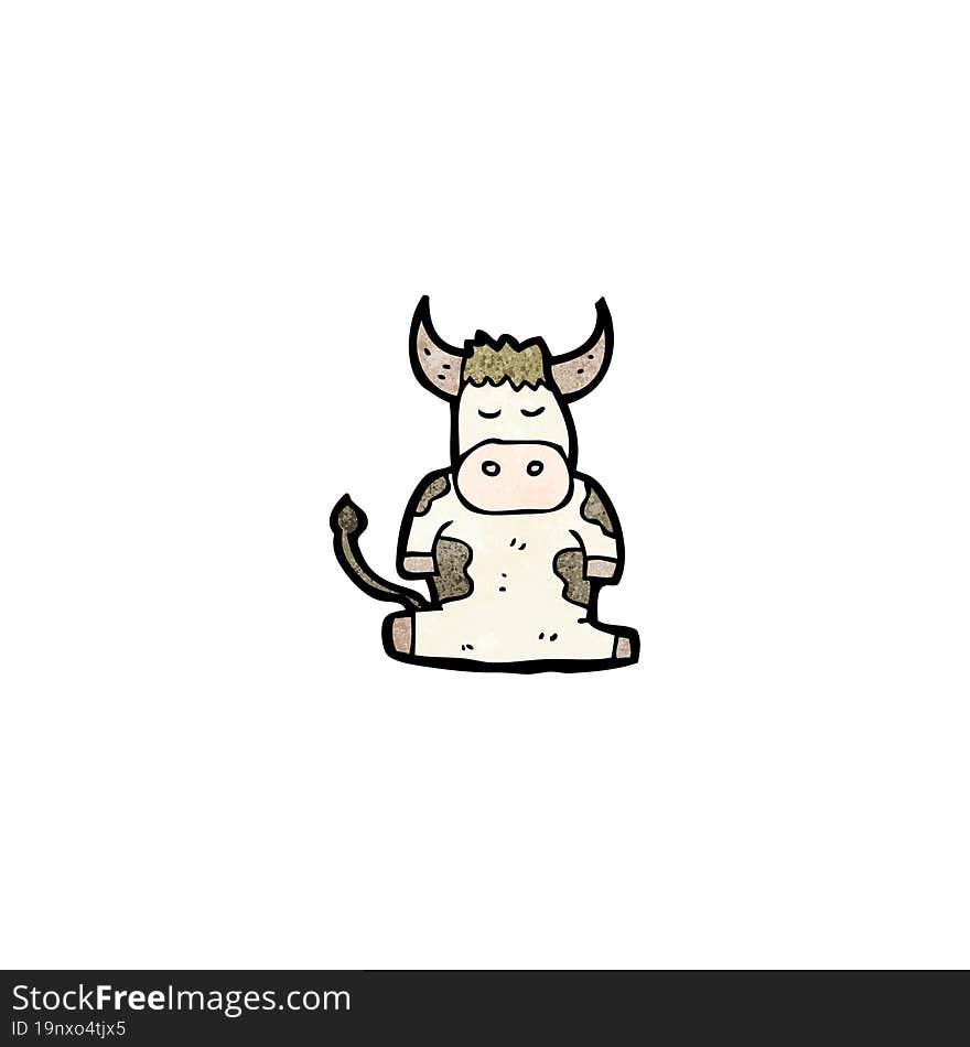 cartoon cow