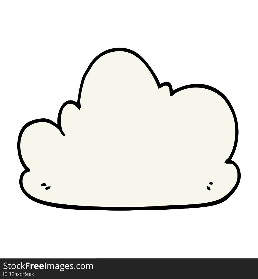 cartoon cloud