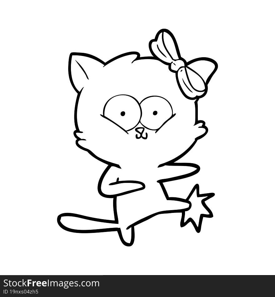 cartoon cat. cartoon cat