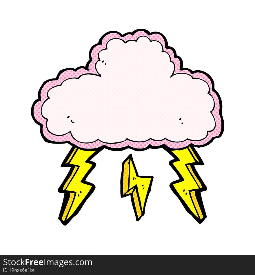 cartoon cloud symbol