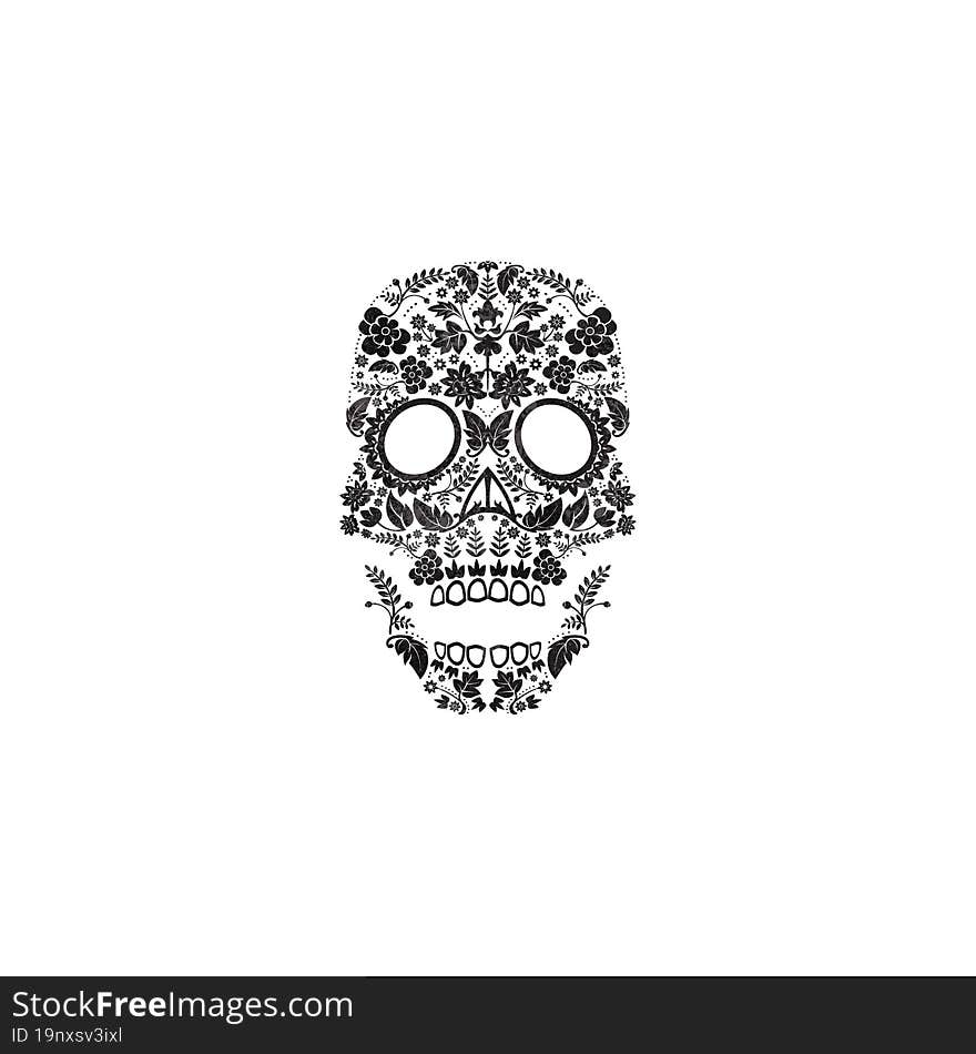 Day Of The Dead Skull