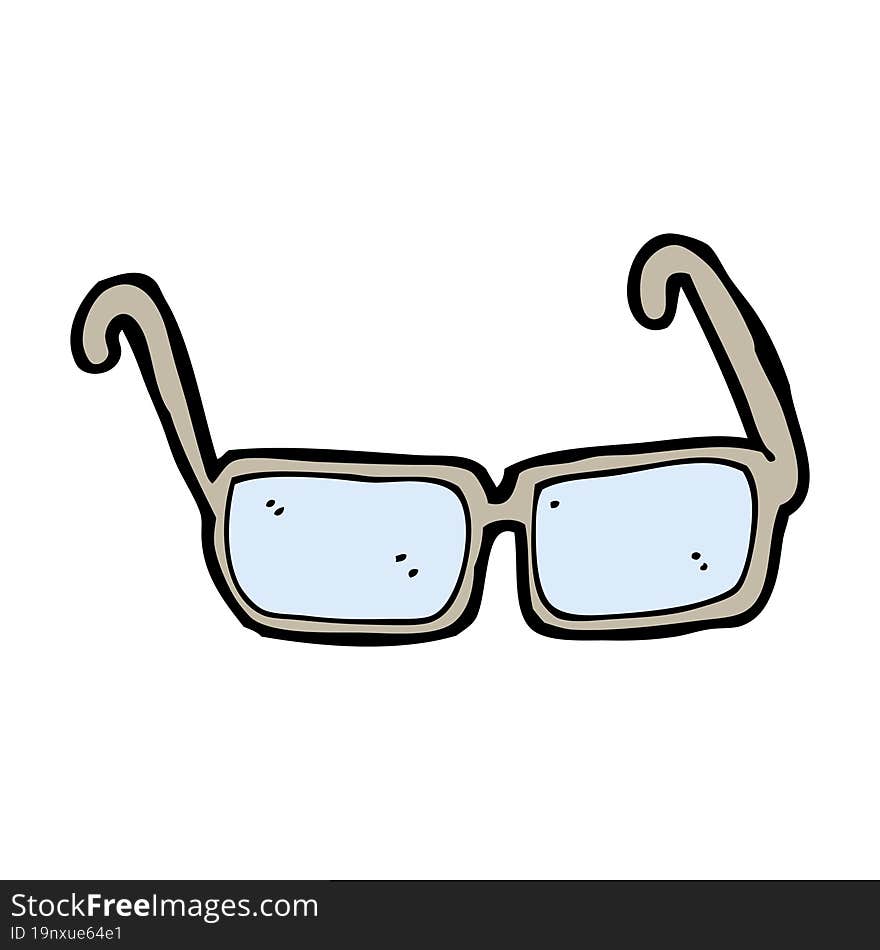 cartoon spectacles