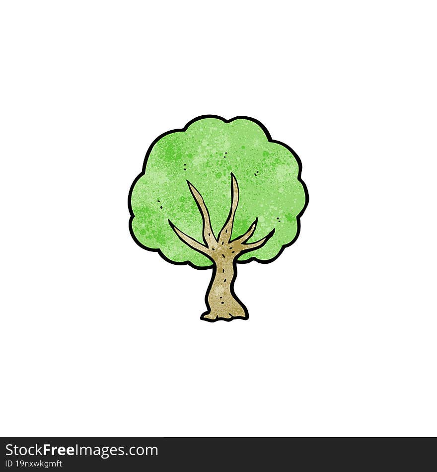 cartoon tree