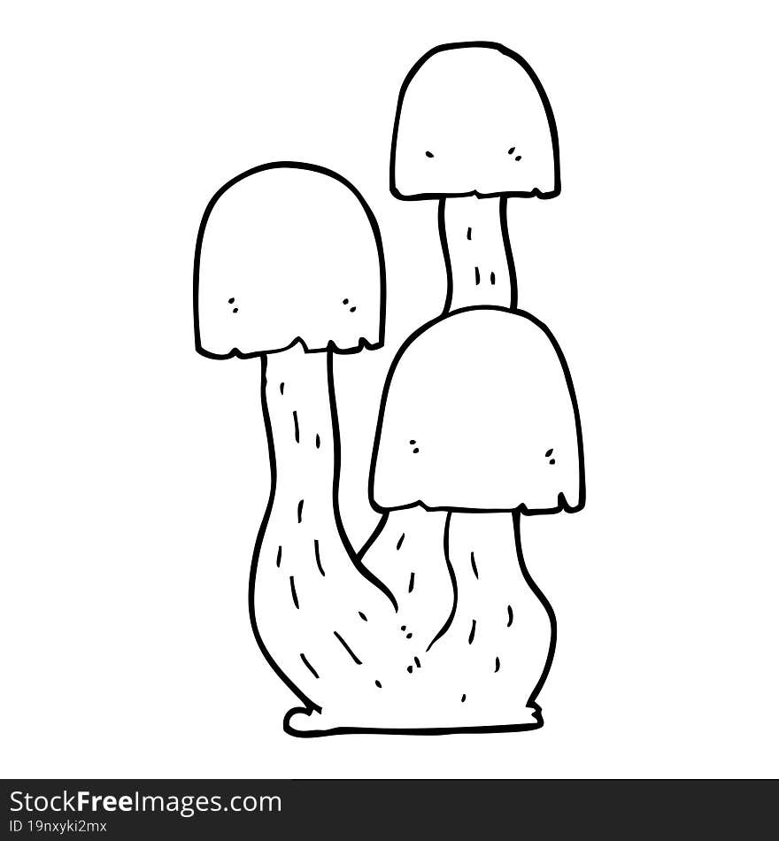 cartoon mushroom