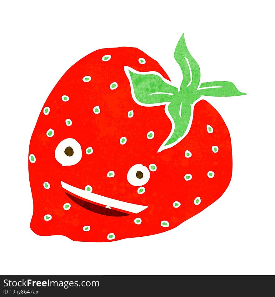 cartoon strawberry