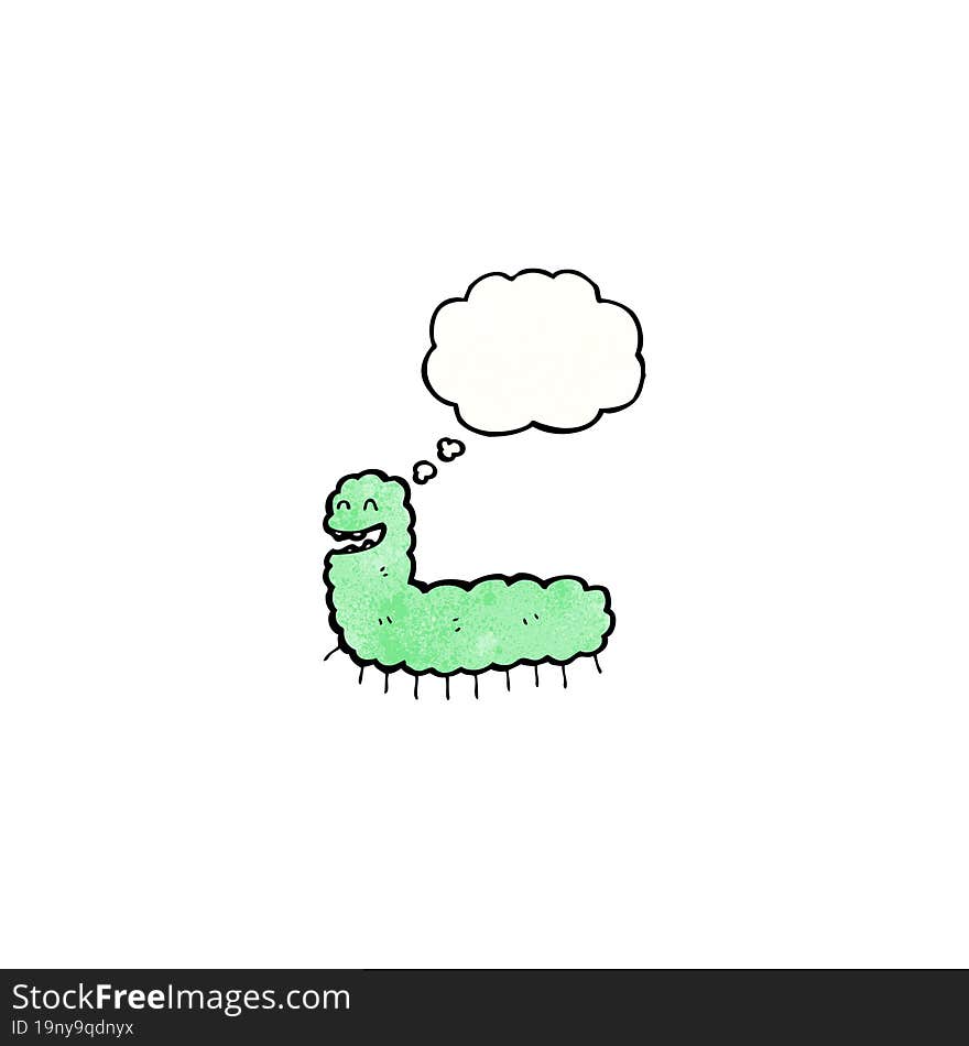 cartoon caterpillar