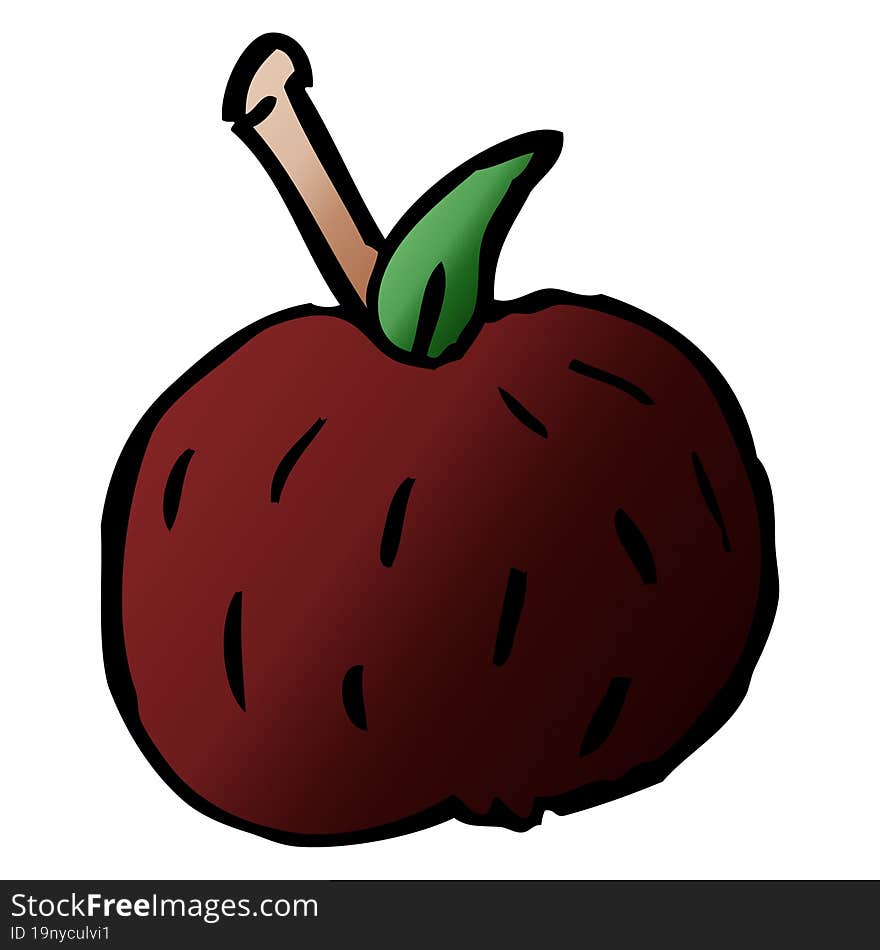 cartoon doodle tomato