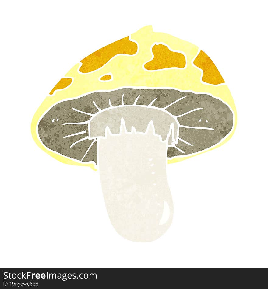 Cartoon Toadstool