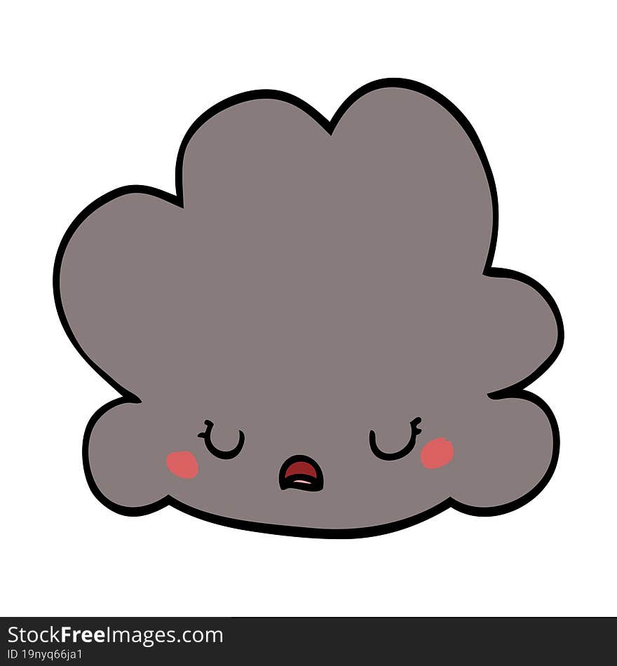 cartoon cloud