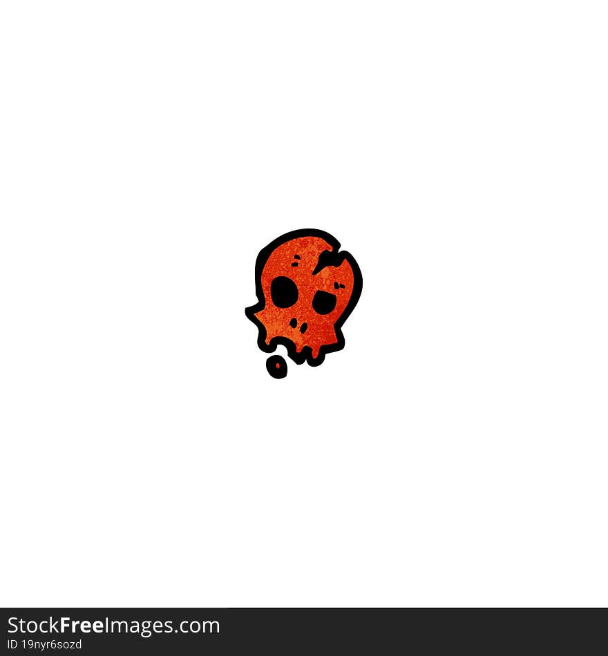 Cartoon Skull Symbol