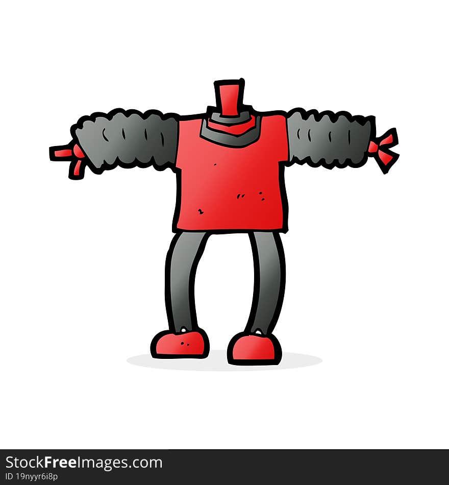 cartoon robot body (mix and match cartoons or add own photos