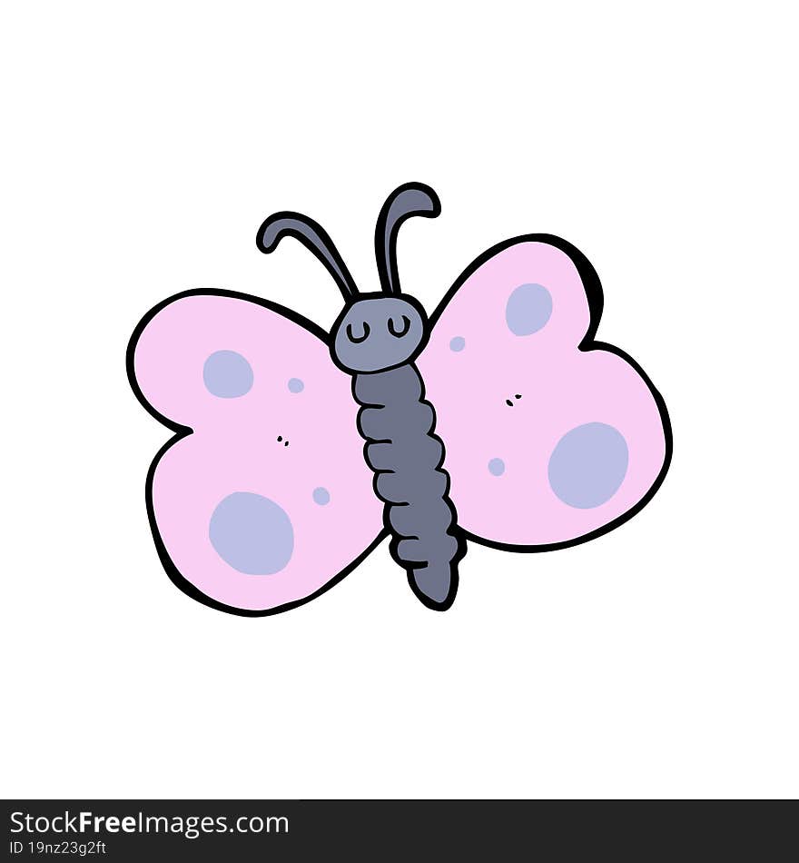 cartoon butterfly