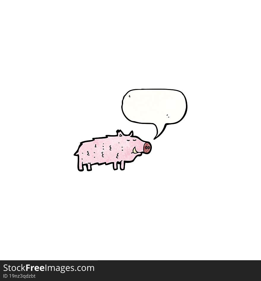 Cartoon Pig