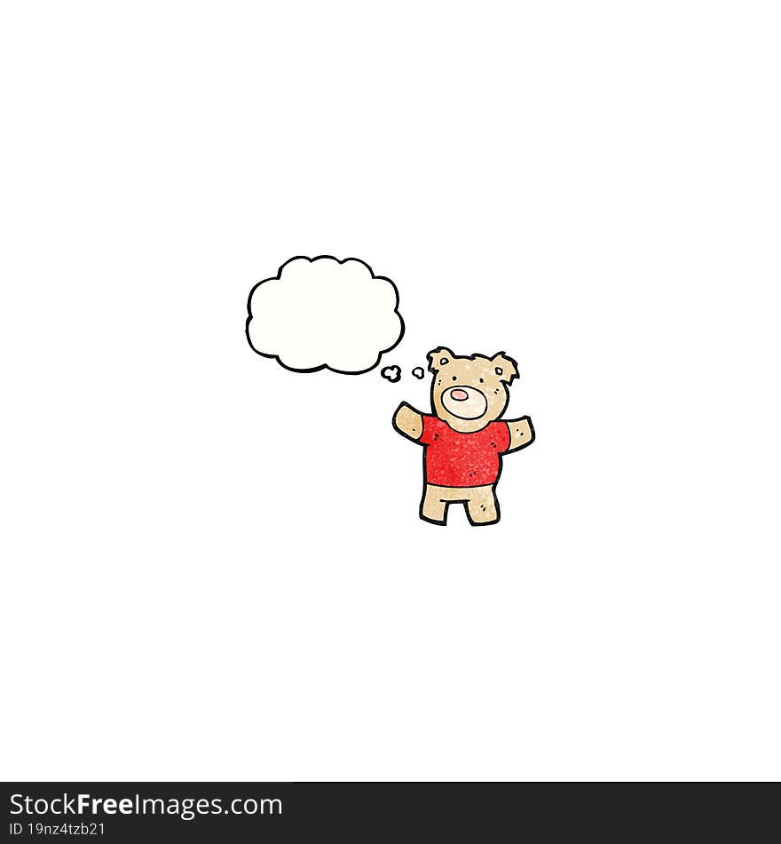 cute cartoon teddy bear