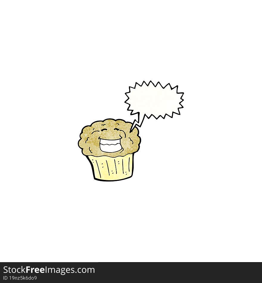 cupcake cartoon character