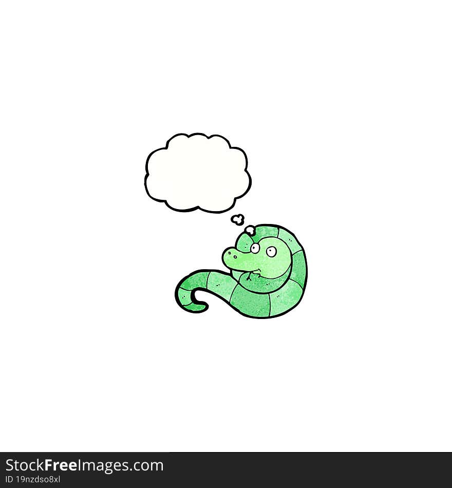 funny cartoon snake