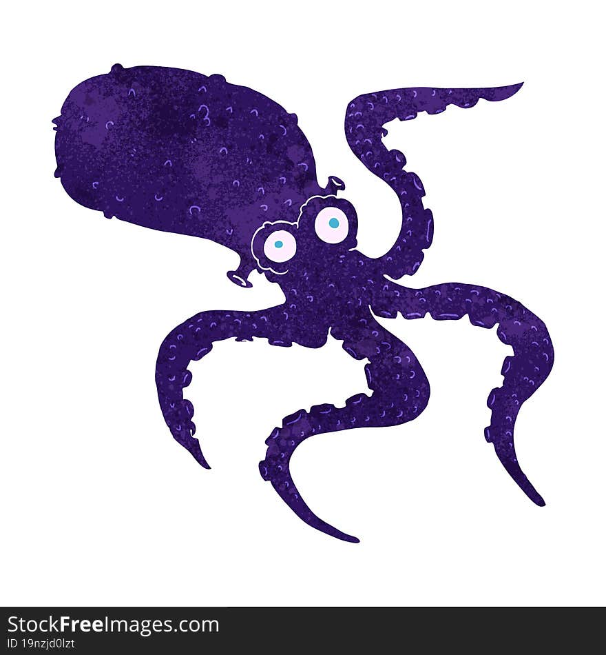 cartoon octopus