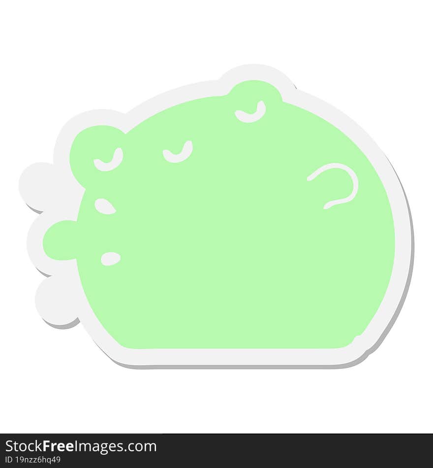 frog sticker