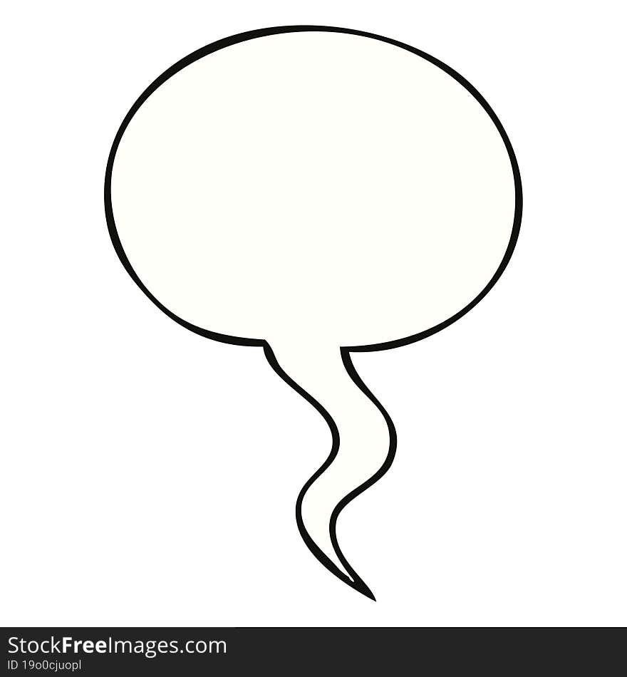 cartoon speech bubble with speech bubble. cartoon speech bubble with speech bubble